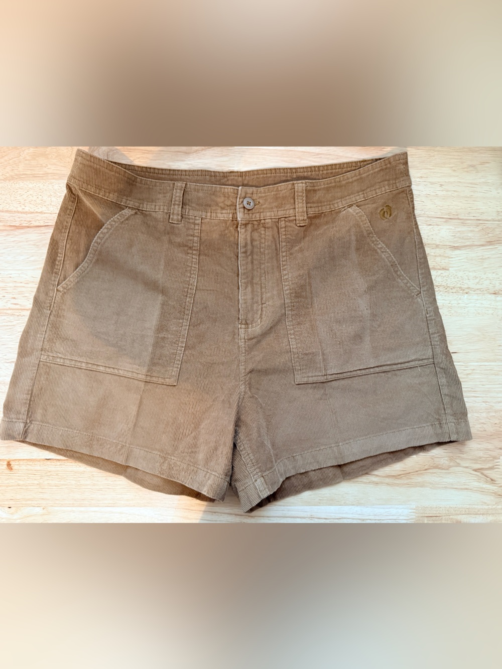 Hang Ten Women's Corduroy Shorts in Brown